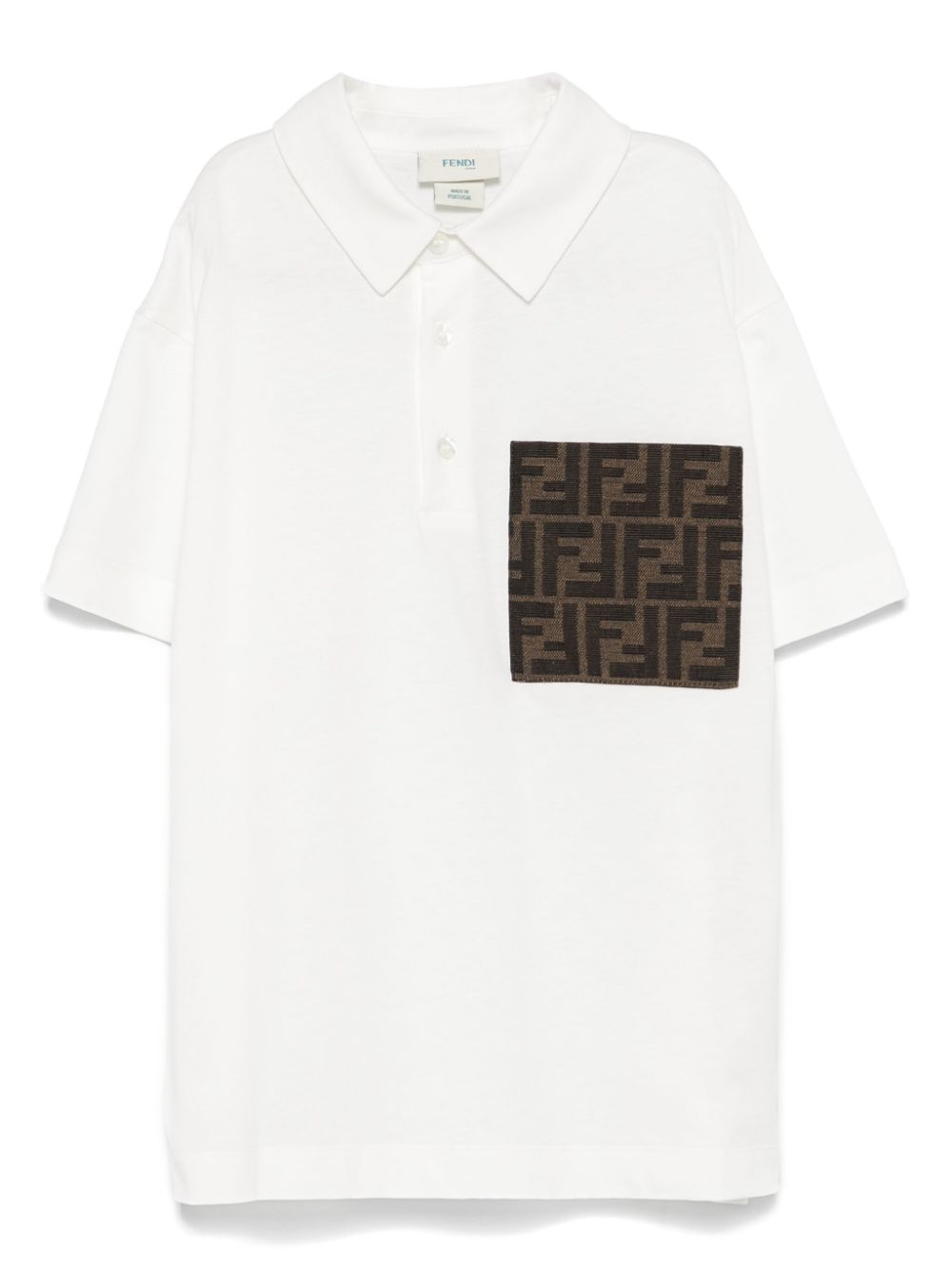 Fendi Kids junior 티셔츠
Junior 져지 폴로 셔츠 위드 포켓